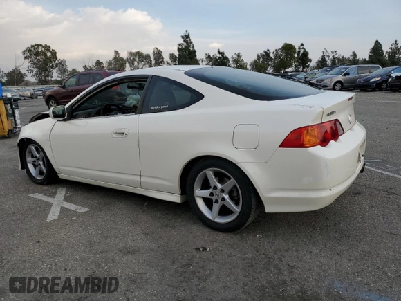 2002 Acura RSX Type S with VIN JH4DC53072C014530, listed as a Copart auction lot 44806975 with 206,496 mi miles and Salvage Title. Bid and sale history available at carsss.com. Image 2.