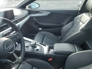 2019 Audi A5 Premium Plus with VIN WAUTNAF59KA007501, listed as a Copart auction lot 42559375 with Not Provided miles and Salvage Title. Bid and sale history available at DreamBid. Image 9.