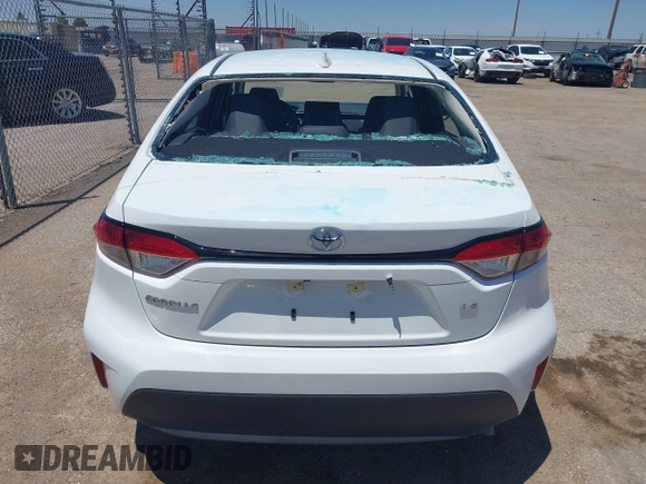 2025 Toyota Corolla LE z VIN 5YFB4MDE0SP287827, wystawiony jako IAAI lot #42495435 z przebiegiem 7 062 mil mil oraz . Historia ofert i sprzedaży dostępna na DreamBid. Obrazek 16.