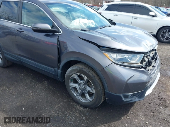 2018 Honda CR-V EX-L with VIN 7FARW2H87JE039574, listed as a IAAI auction lot 41741503 with 34,327 mi miles. Bid and sale history available at carsss.com. Image 17.