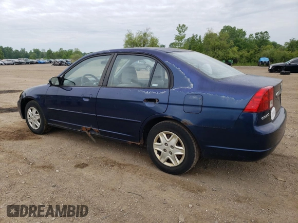 2003 Honda Civic LX z VIN 2HGES16503H603931, wystawiony jako Copart lot #59036635 z przebiegiem 181 421 mil mil oraz Czysty tytuł • Clean title. Historia ofert i sprzedaży dostępna na DreamBid. Obrazek 2.