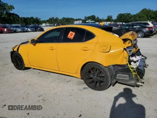 2012 Lexus IS 250 with VIN JTHBF5C20C5158958, listed as a Copart auction lot 60588455 with 145,085 mi miles and Salvage title. Bid and sale history available at DreamBid. Image 2.