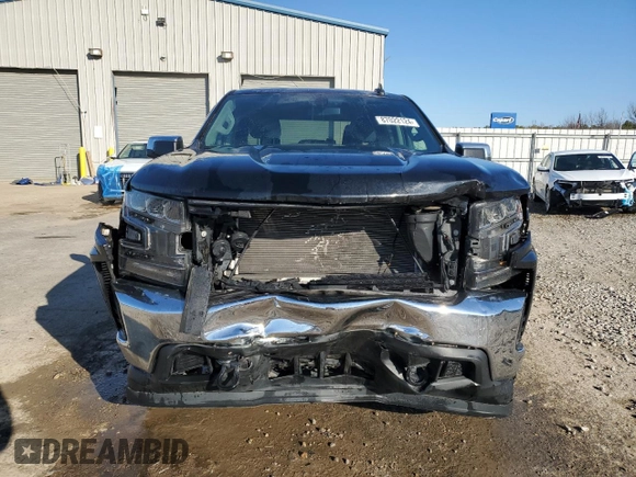 2021 Chevrolet Silverado 1500 LT with VIN 1GCPYDEK6MZ267119, listed as a Copart auction lot 87022124 with 35,054 mi miles and Salvage Title. Bid and sale history available at carsss.com. Image 5.