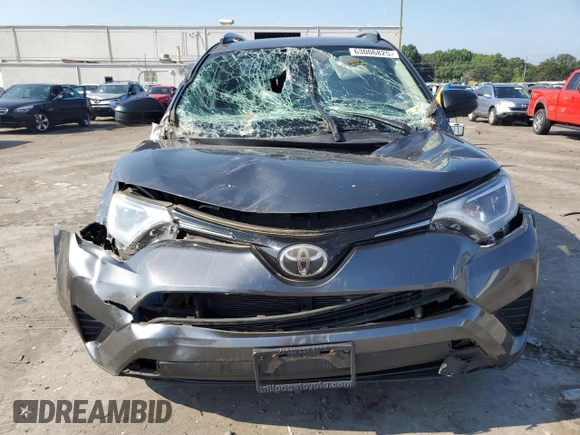 2017 Toyota RAV4 LE with VIN JTMBFREV2HD204349, listed as a Copart auction lot 63006825 with 141,795 mi miles and Salvage title. Bid and sale history available at DreamBid. Image 5.