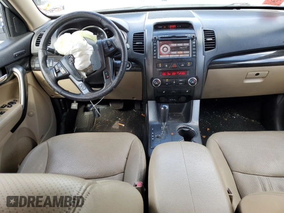 2013 Kia Sorento EX with VIN 5XYKU4A62DG415392, listed as a Copart auction lot 48107845 with 108,174 mi miles and Salvage Title. Bid and sale history available at DreamBid. Image 8.