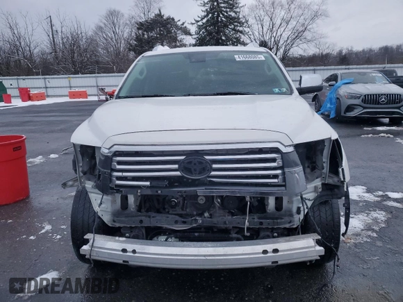 2019 Toyota Sequoia Platinum with VIN 5TDDY5G11KS165934, listed as a Copart auction lot 41668085 with 74,315 mi miles and Salvage Title. Bid and sale history available at carsss.com. Image 5.