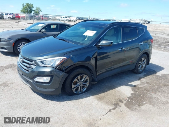 2014 Hyundai Santa Fe with VIN 5XYZUDLB0EG187984, listed as a IAAI auction lot 42607599 with 111,594 mi miles and . Bid and sale history available at DreamBid. Image 17.