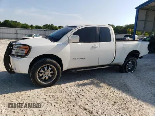 2008 Nissan Titan XE with VIN 1N6BA06A18N347094, listed as a Copart auction lot 62235655 with 193,599 mi miles and Salvage title. Bid and sale history available at DreamBid. Image 1.
