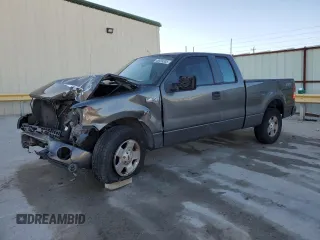 2007 Ford F-150 STX with VIN 1FTRX12W97KD12990, listed as a Copart auction lot 46939335 with 216,759 mi miles and Salvage Title. Bid and sale history available at carsss.com. Image 1.