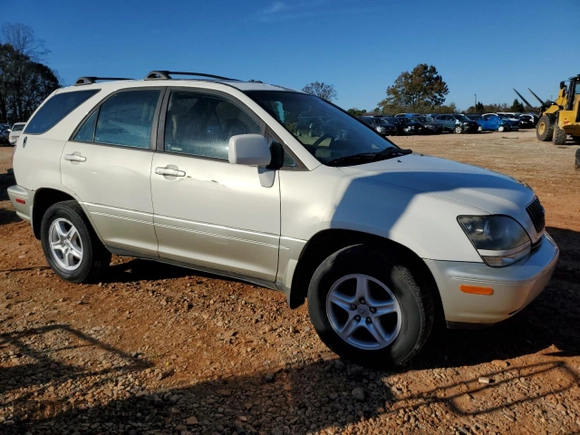 2000 Lexus RX 300 with VIN JT6HF10U2Y0144582, listed as a Copart auction lot 80611474 with 216,101 mi miles and Clean Title. Bid and sale history available at carsss.com. Image 4.