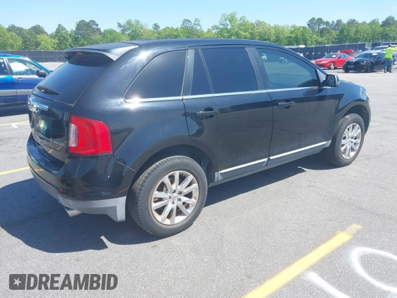 2012 Ford Edge Limited with VIN 2FMDK3KC9CBA19763, listed as a IAAI auction lot 41988030 with 141,658 mi miles. Bid and sale history available at carsss.com. Image 4.