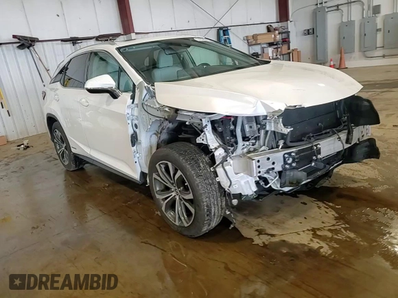 2020 Lexus RX 450h with VIN 2T2HGMDA0LC056485, listed as a Copart auction lot 57323285 with 41,762 mi miles and Salvage title. Bid and sale history available at DreamBid. Image 15.