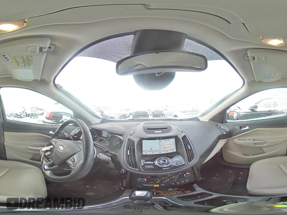 2017 Ford Escape Titanium with VIN 1FMCU9JD0HUE33552, listed as a Copart auction lot 45757535 with 59,628 mi miles and Clean Title. Bid and sale history available at carsss.com. Image 13.