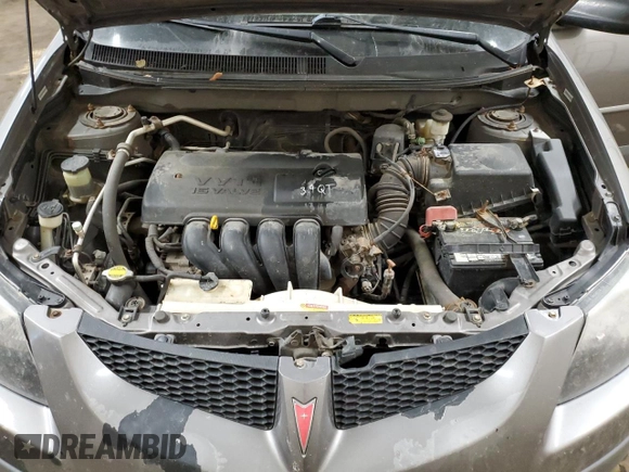 2004 Pontiac Vibe with VIN 5Y2SM62814Z439227, listed as a Copart auction lot 84260304 with 176,710 mi miles and Salvage title. Bid and sale history available at DreamBid. Image 13.