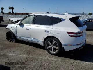 2023 Genesis GV80 with VIN KMUHBDSB0PU117175, listed as a Copart auction lot 56906235 with 41,720 mi miles and Salvage title. Bid and sale history available at DreamBid. Image 2.