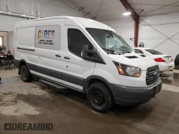 2016 Ford Transit Cargo with VIN 1FTYR2CM1GKB43234, listed as a Copart auction lot 88966655 with 59,239 mi miles and Salvage Title. Bid and sale history available at DreamBid. Image 4.