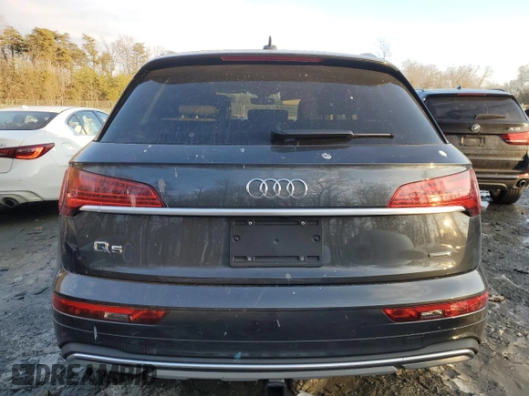 2023 Audi Q5 Prestige with VIN WA1CBAFY6P2182435, listed as a Copart auction lot 87511345 with 11,061 mi miles and Salvage Title. Bid and sale history available at carsss.com. Image 6.
