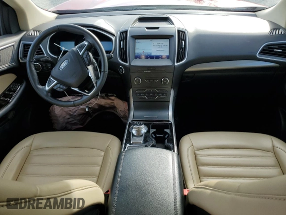 2020 Ford Edge SEL with VIN 2FMPK3J91LBA53635, listed as a Copart auction lot 45736615 with 88,430 mi miles and Salvage title. Bid and sale history available at DreamBid. Image 8.