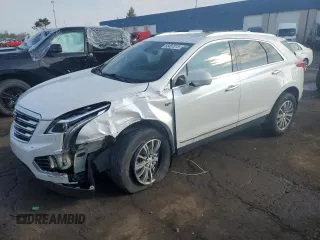 2018 Cadillac XT5 Luxury AWD with VIN 1GYKNDRS2JZ108049, listed as a Copart auction lot 55487815 with 142,632 mi miles and Salvage title. Bid and sale history available at DreamBid. Image 1.