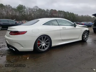 2020 Mercedes-Benz S 63 AMG with VIN WDDXJ8JB2LA041003, listed as a Copart auction lot 43988115 with Not Provided miles and Salvage Title. Bid and sale history available at DreamBid. Image 3.