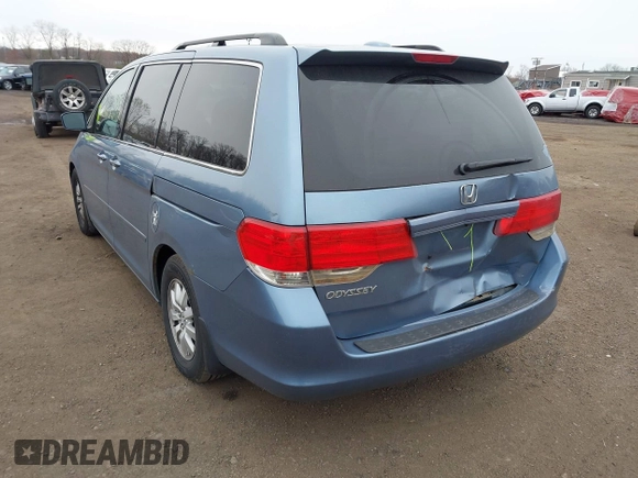 2010 Honda Odyssey EX-L with VIN 5FNRL3H79AB088793, listed as a IAAI auction lot 42008558 with 282,980 mi miles. Bid and sale history available at carsss.com. Image 6.