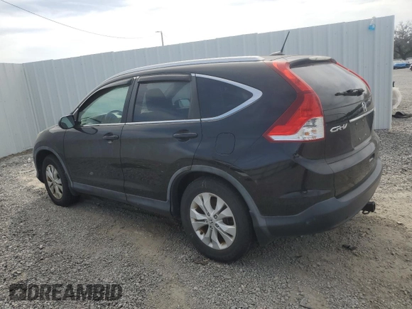 2013 Honda CR-V EX-L z VIN 5J6RM4H74DL044036, wystawiony jako Copart lot #54148335 z przebiegiem 161 781 mil mil oraz Tytuł czysty. Historia ofert i sprzedaży dostępna na DreamBid. Obrazek 2.