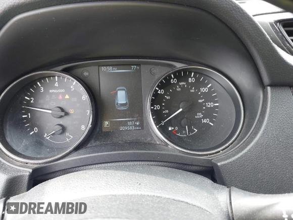 2017 Nissan Rogue SV с VIN KNMAT2MV3HP560207, выставлен на аукционе IAAI как лот 42524880 с пробегом 209 583 миль миль и . История ставок и продаж доступна на DreamBid. Изображение 7.