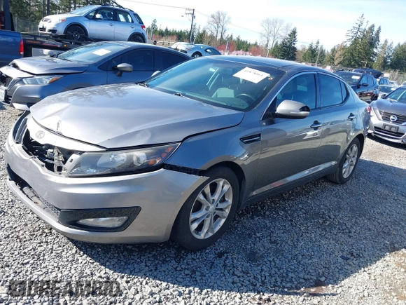 2013 Kia Optima EX with VIN 5XXGN4A75DG148233, listed as a IAAI auction lot 41878061 with 124,066 mi miles. Bid and sale history available at carsss.com. Image 17.