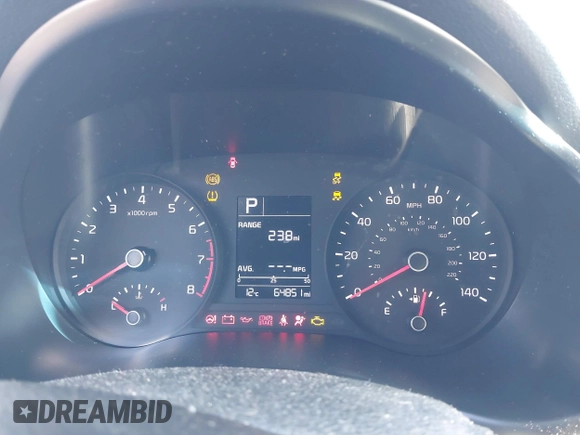 2020 Kia Rio LX with VIN 3KPA24AD6LE309894, listed as a IAAI auction lot 42019106 with 64,851 mi miles and . Bid and sale history available at DreamBid. Image 7.