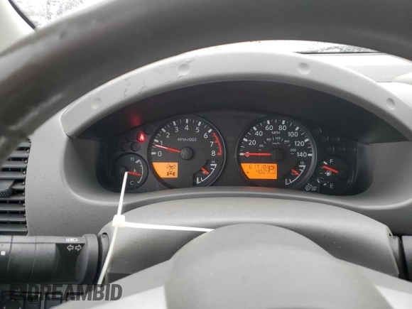 2018 Nissan Frontier SV with VIN 1N6AD0EV5JN744725, listed as a Copart auction lot 57601215 with 61,718 mi miles and Salvage title. Bid and sale history available at DreamBid. Image 9.