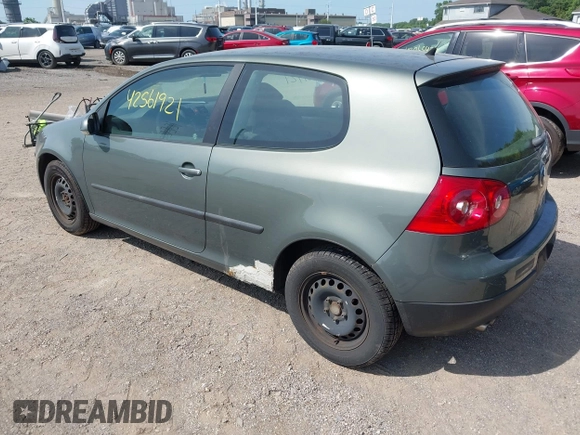 2007 Volkswagen Rabbit with VIN WVWBR71K27W190382, listed as a IAAI auction lot 42561921 with 145,731 mi miles and . Bid and sale history available at DreamBid. Image 3.