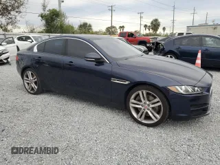 2017 Jaguar XE 35t Premium with VIN SAJAD4BV0HA972102, listed as a Copart auction lot 88462495 with 81,210 mi miles and Clean Title. Bid and sale history available at DreamBid. Image 4.