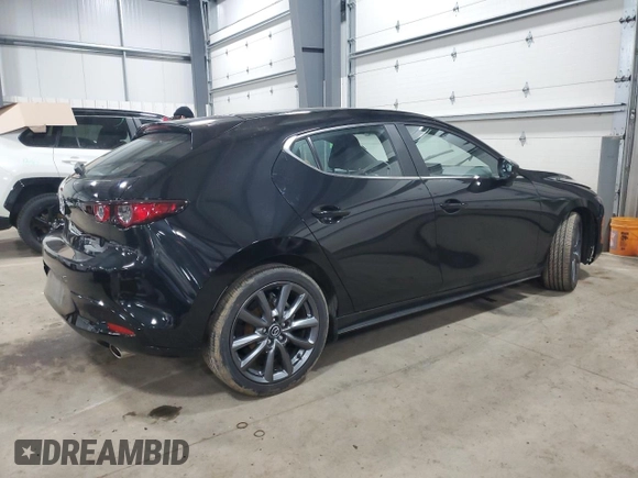 2021 Mazda Mazda3 Hatchback Preferred with VIN JM1BPBLL7M1403351, listed as a Copart auction lot 49398043 with 17,323 mi miles. Bid and sale history available at carsss.com. Image 3.