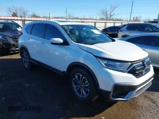 2021 Honda CR-V EX-L with VIN 2HKRW1H89MH409581, listed as a IAAI auction lot 41353401 with 99,968 mi miles and . Bid and sale history available at DreamBid. Image 1.
