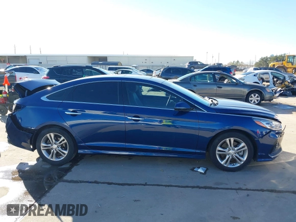 2018 Hyundai Sonata SEL with VIN 5NPE34AFXJH669873, listed as a IAAI auction lot 41375443 with 100,407 mi miles and . Bid and sale history available at DreamBid. Image 13.