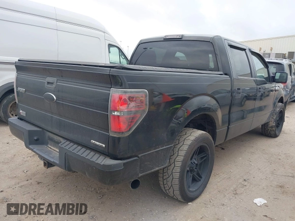 2012 Ford F-150 XL with VIN 1FTEW1CM6CFC76175, listed as a IAAI auction lot 41510374 with 100,957 mi miles. Bid and sale history available at carsss.com. Image 4.