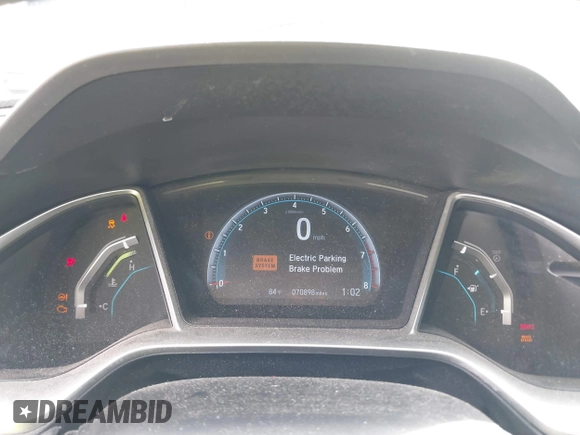 2018 Honda Civic EX with VIN 2HGFC2F78JH582803, listed as a IAAI auction lot 41901090 with 70,898 mi miles and . Bid and sale history available at DreamBid. Image 7.