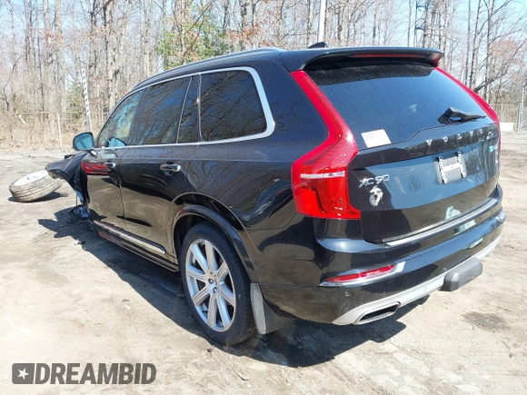 2016 Volvo XC90 T6 Inscription with VIN YV4A22PL1G1081831, listed as a IAAI auction lot 41808463 with 92,718 mi miles. Bid and sale history available at carsss.com. Image 3.