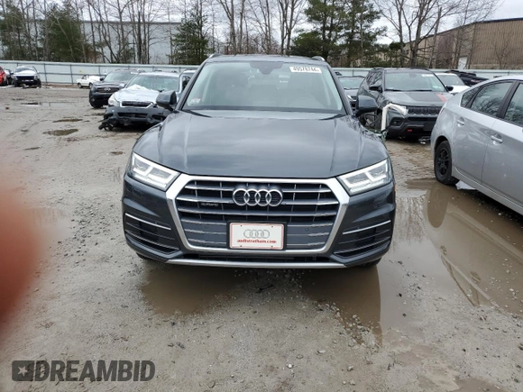 2018 Audi Q5 Premium Plus with VIN WA1BNAFY9J2218337, listed as a Copart auction lot 49578744 with 40,771 mi miles and Salvage Title. Bid and sale history available at carsss.com. Image 5.