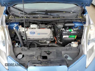 2012 Nissan LEAF SL with VIN JN1AZ0CP2CT021456, listed as a Copart auction lot 56057385 with 55,193 mi miles and Clean Title. Bid and sale history available at DreamBid. Image 11.
