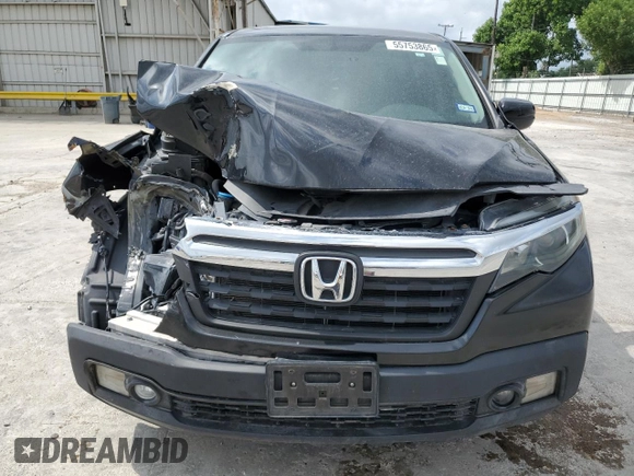 2017 Honda Ridgeline RTL with VIN 5FPYK2F51HB001058, listed as a Copart auction lot 55753865 with 113,539 mi miles and Clean title. Bid and sale history available at DreamBid. Image 5.