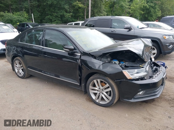 2017 Volkswagen Jetta SEL z VIN 3VWL17AJ1HM406515, wystawiony jako IAAI lot #42660560 z przebiegiem 88 253 mil mil oraz . Historia ofert i sprzedaży dostępna na DreamBid. Obrazek 1.