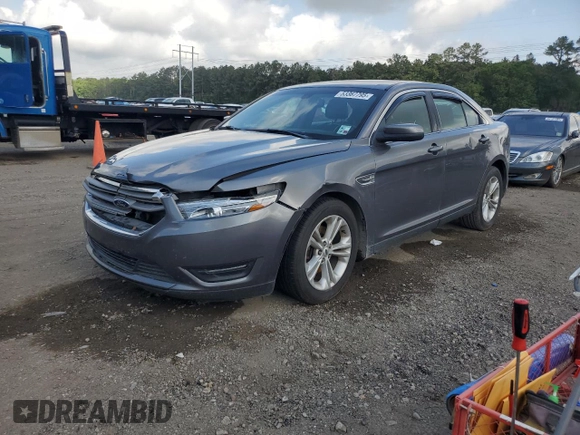 2014 Ford Taurus SEL with VIN 1FAHP2E84EG123006, listed as a Copart auction lot 53367795 with 216,092 mi miles and Salvage Title. Bid and sale history available at carsss.com. Image 1.