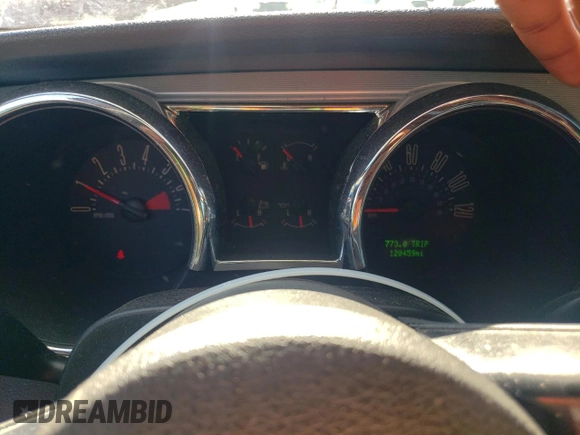 2007 Ford Mustang Deluxe с VIN 1ZVFT80N075240641, выставлен на аукционе Copart как лот 59951355 с пробегом 120 459 миль миль и Списание • Salvage title. История ставок и продаж доступна на DreamBid. Изображение 9.