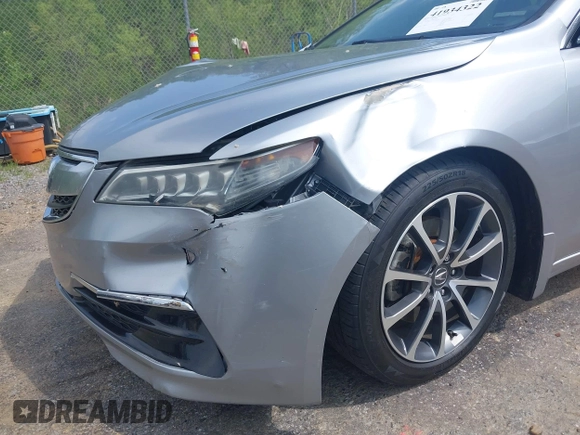 2017 Acura TLX with VIN 19UUB1F33HA001492, listed as a IAAI auction lot 41934322 with 136,139 mi miles and . Bid and sale history available at DreamBid. Image 19.