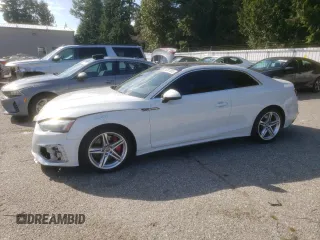 2021 Audi A5 S line Premium Plus z VIN WAUTAAF59MA017413, wystawiony jako Copart lot #66911853 z przebiegiem 21 202 mil mil oraz . Historia ofert i sprzedaży dostępna na DreamBid. Obrazek 1.