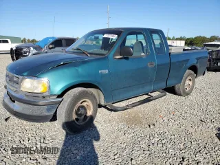 1997 Ford F-150 with VIN 1FTDX1729VKA50577, listed as a Copart auction lot 77327684 with 208,005 mi miles and Salvage title. Bid and sale history available at DreamBid. Image 1.