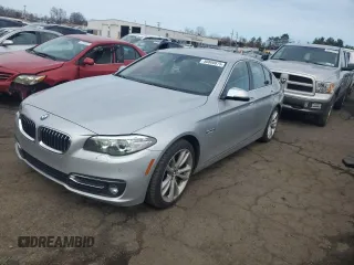 2014 BMW 5 Series 535d xDrive with VIN WBAFV3C54ED684648, listed as a Copart auction lot 50800075 with 78,989 mi miles and Salvage title. Bid and sale history available at DreamBid. Image 1.
