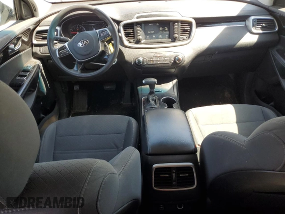 2020 Kia Sorento LX V6 with VIN 5XYPG4A55LG627108, listed as a Copart auction lot 49241195 with 226,504 mi miles and Salvage Title. Bid and sale history available at carsss.com. Image 8.
