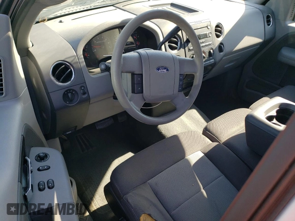 2005 Ford F-150 XLT with VIN 1FTRF04525KE67914, listed as a Copart auction lot 76828284 with 125,876 mi miles and Salvage Title. Bid and sale history available at carsss.com. Image 8.